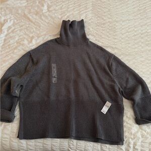 GAP Charcoal Turtleneck Sweater